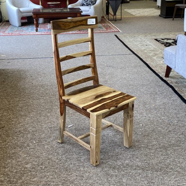 hardwood ladder back chair