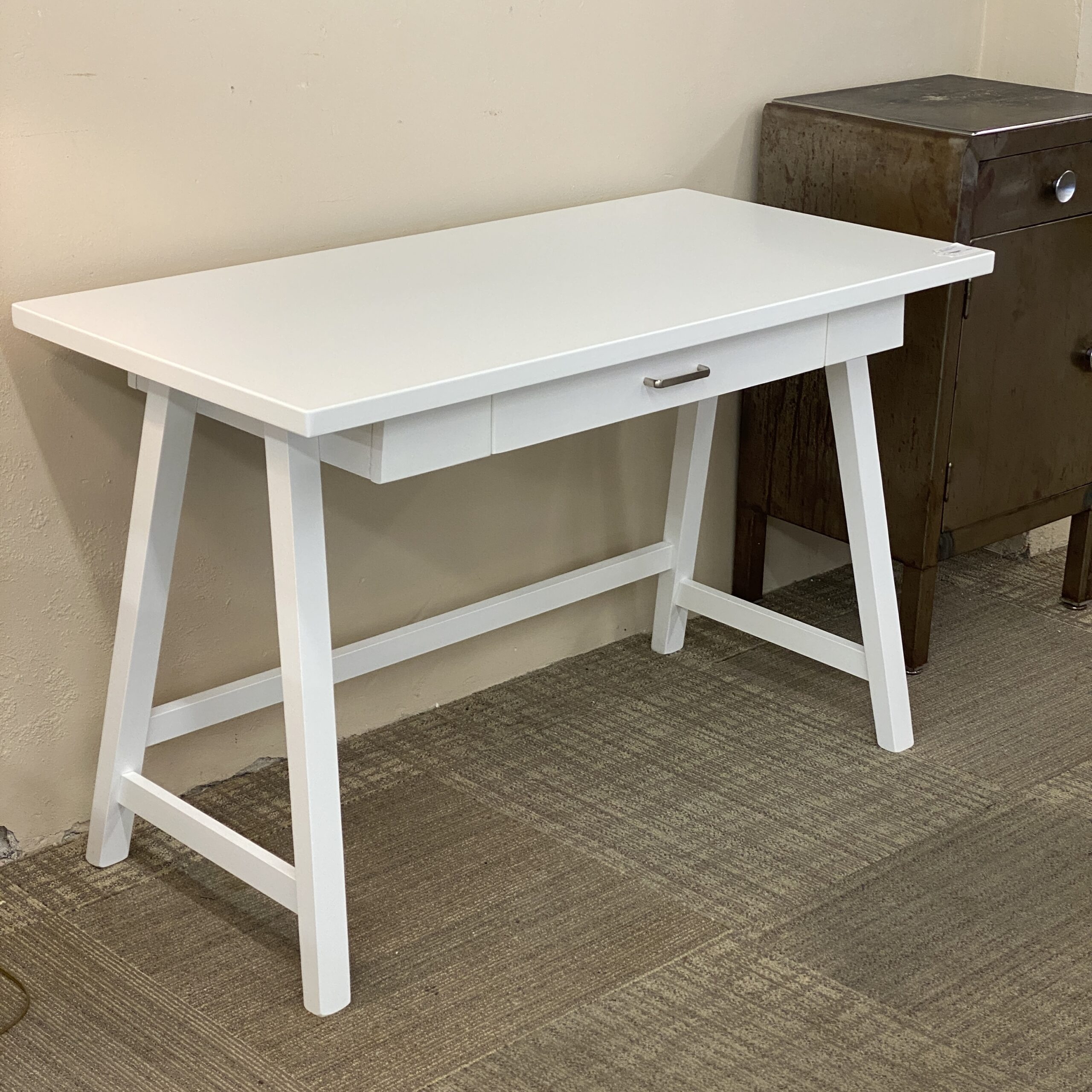 White Wood Desk Furniture Guy Seattle