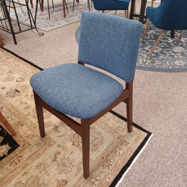 denim fabric mc style chair