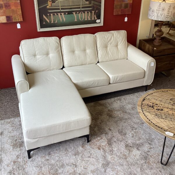 off white chaise sectional