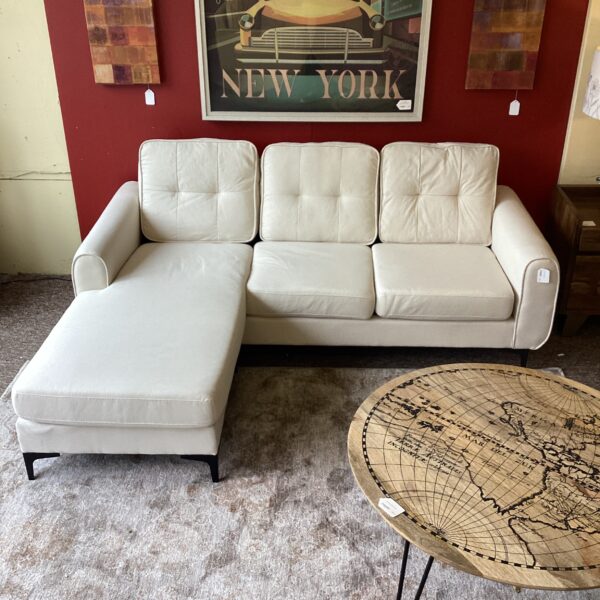 off white chaise sectional