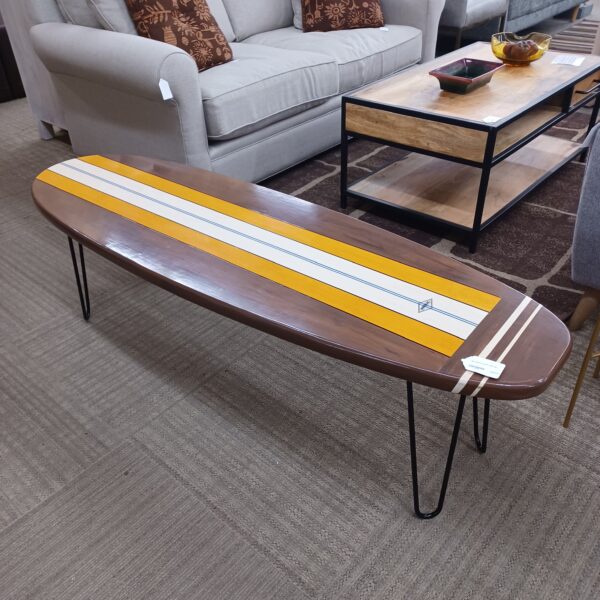 surfboard coffee table