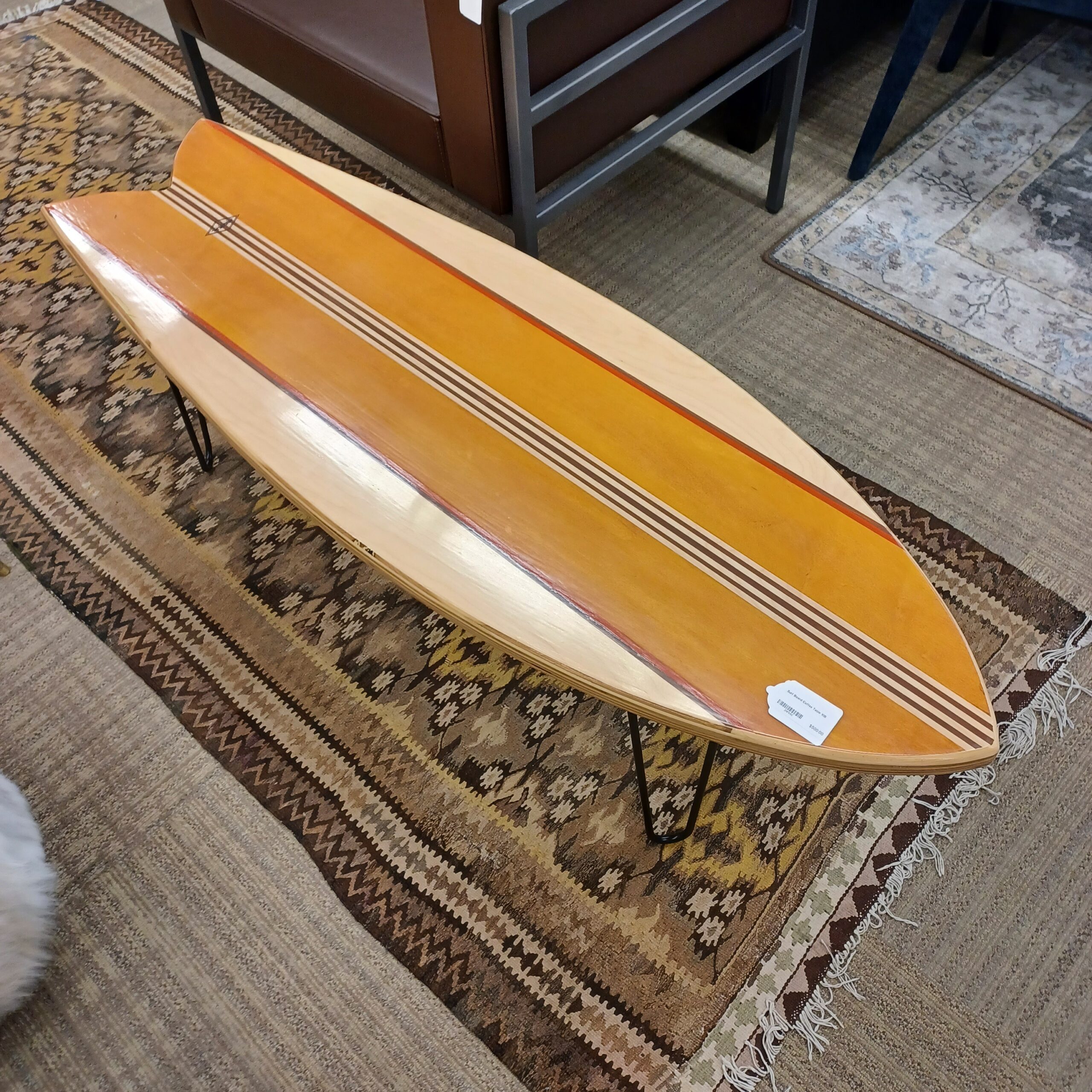 surfboard coffee table