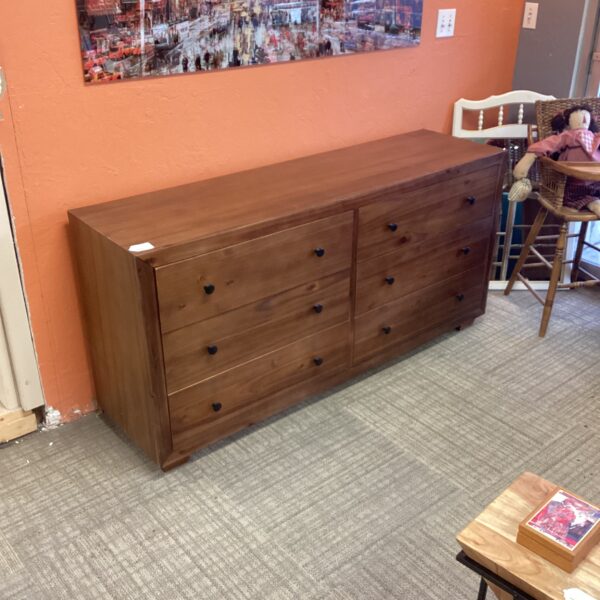 dark acacia dresser