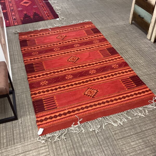 oaxaca rust orange rug