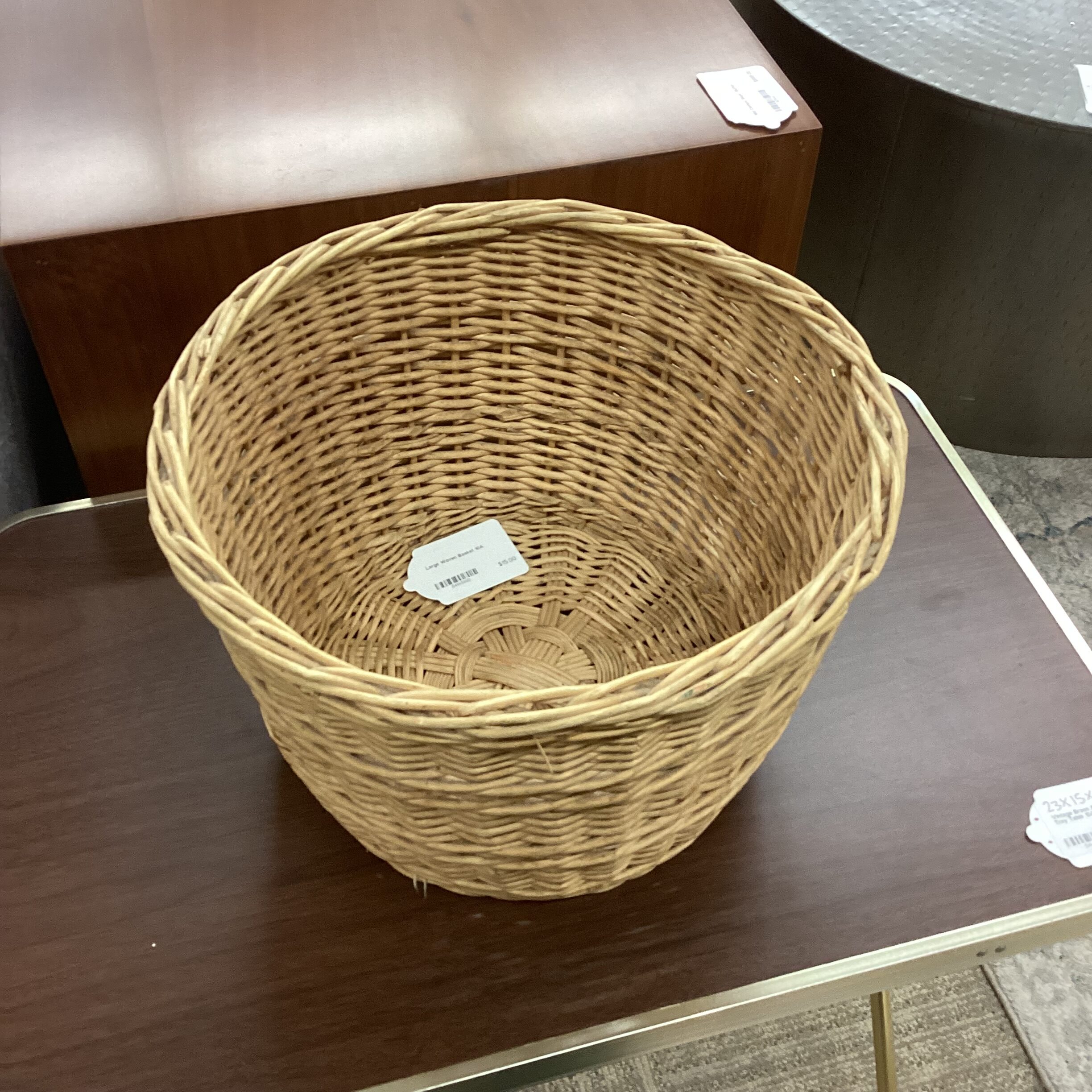 large woven basket