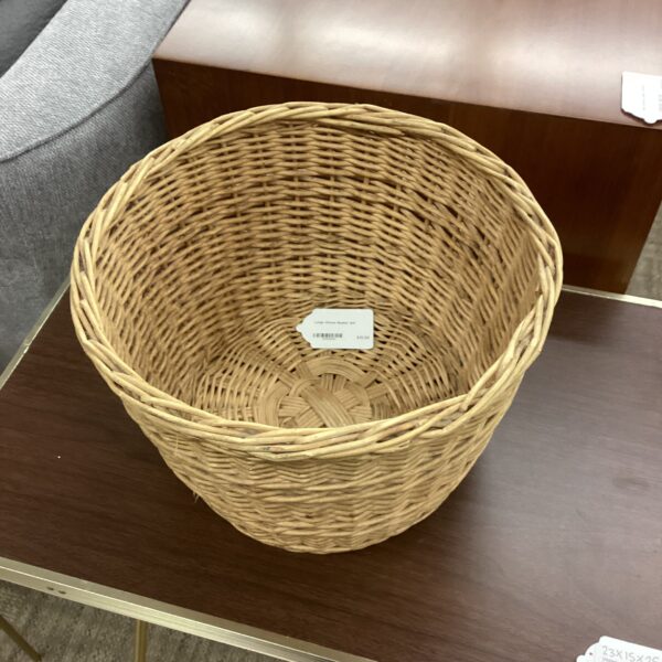 large woven basket