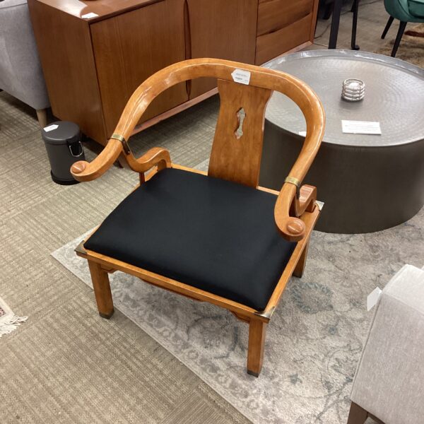 james mont style ming horseshoe lounge chair