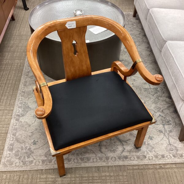 james mont style ming horseshoe lounge chair