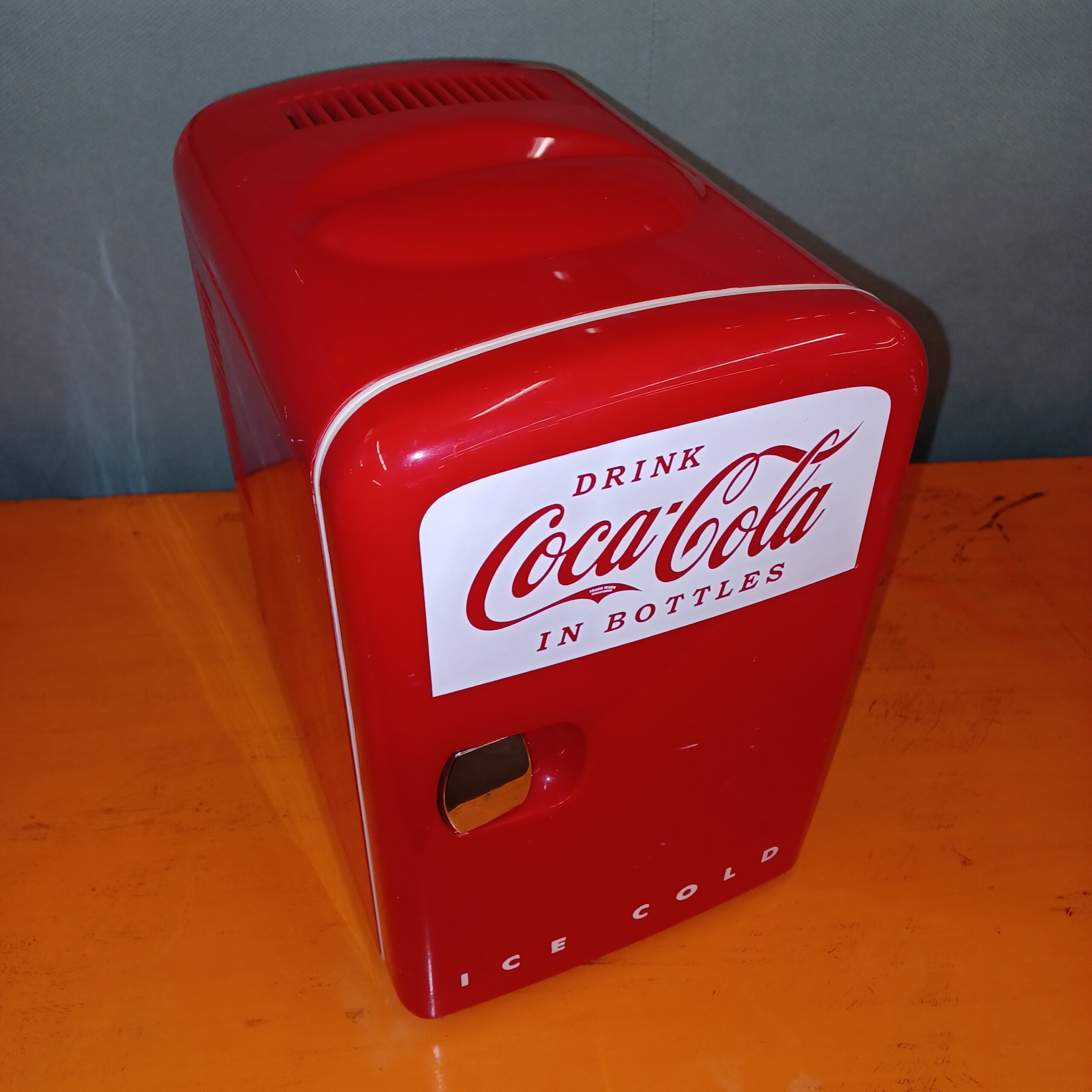 mini coke fridge