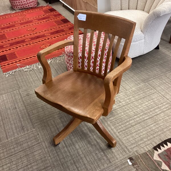 johnson chair co. wood office chair