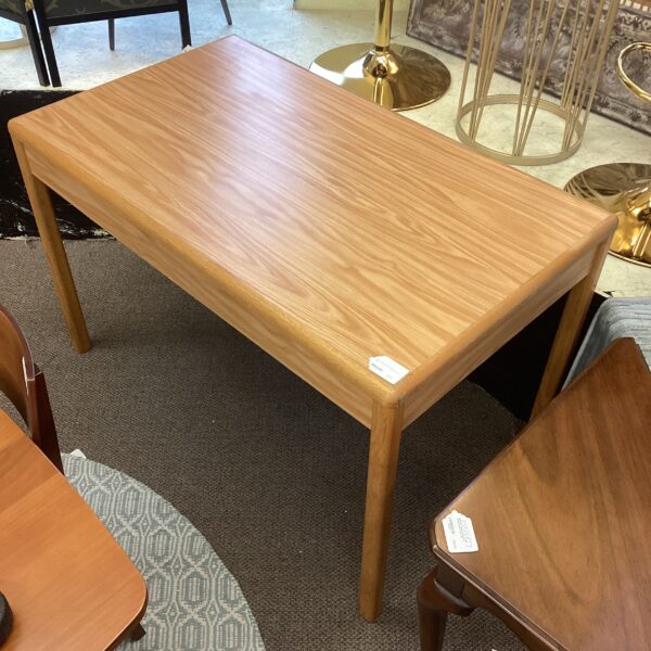 oak laminate desk table (as is)