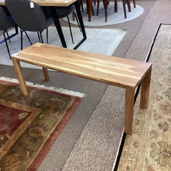 mod acacia dining bench