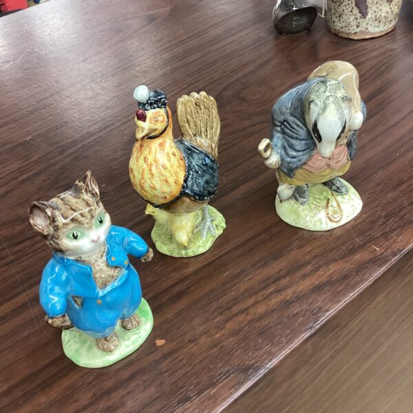 beatrix potter figurine set 3