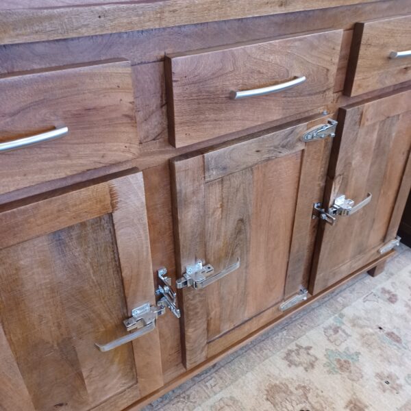 reclaimed 3 drawer 3 door icebox sideboard