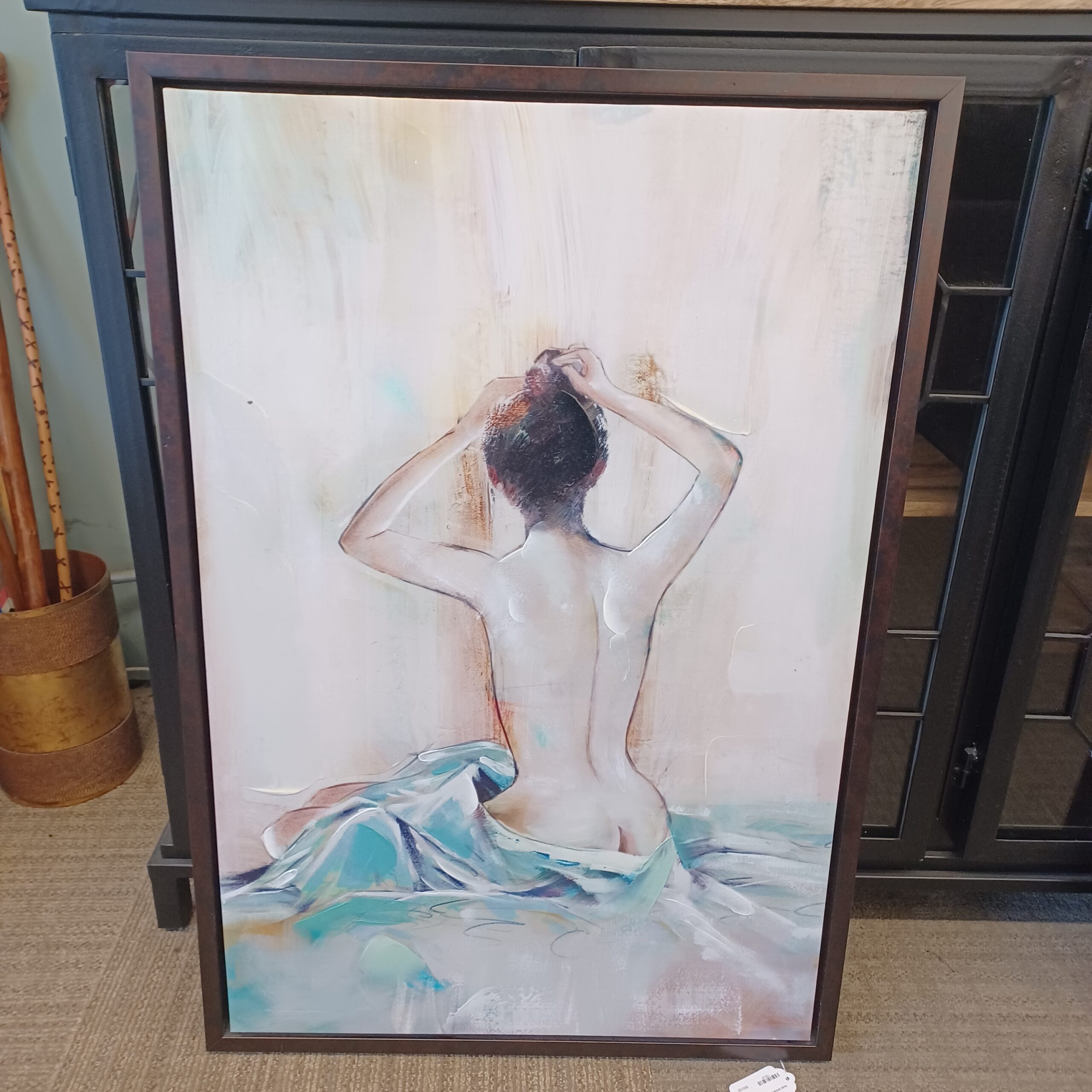 nude enhanced print canvas