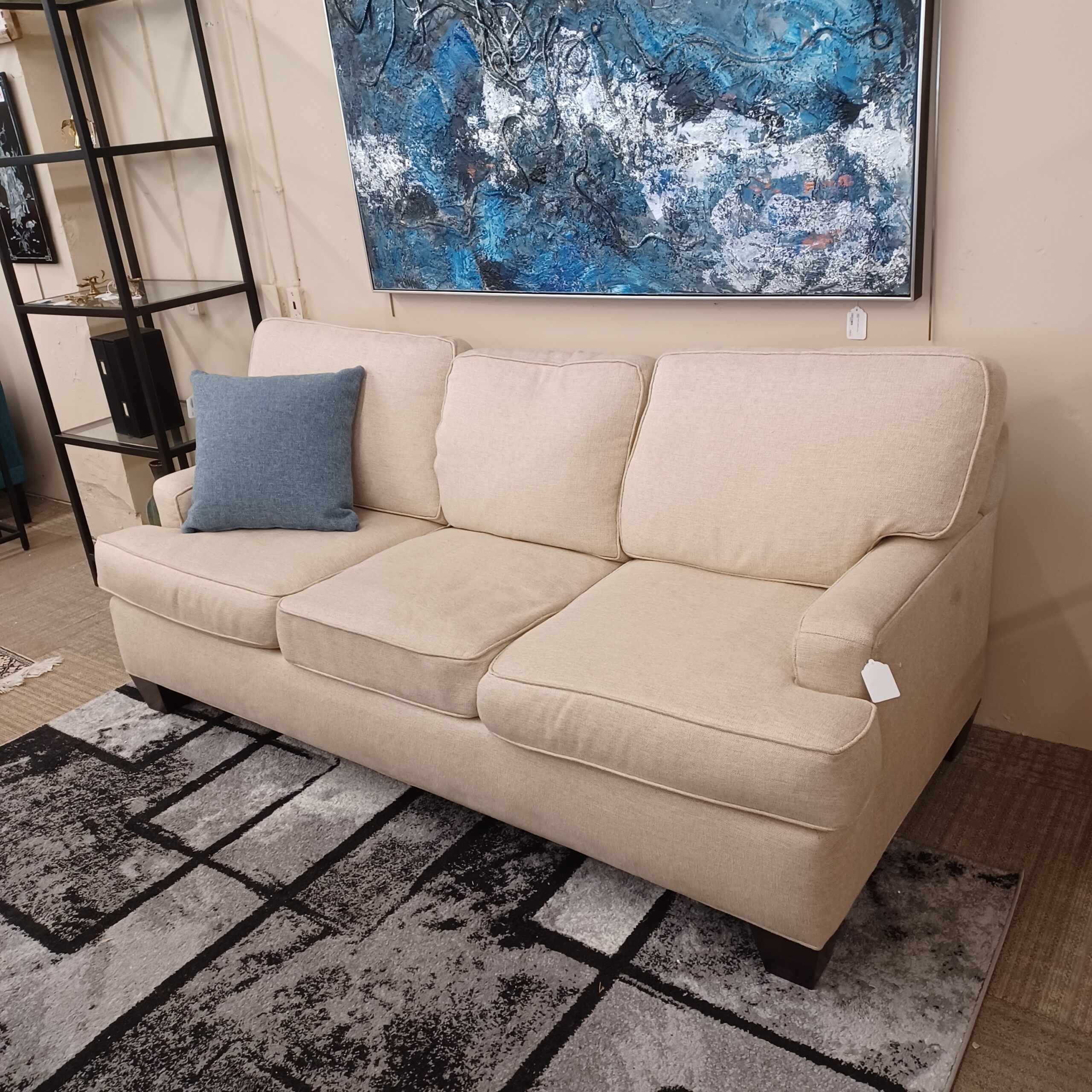 drexel heritage linen sofa