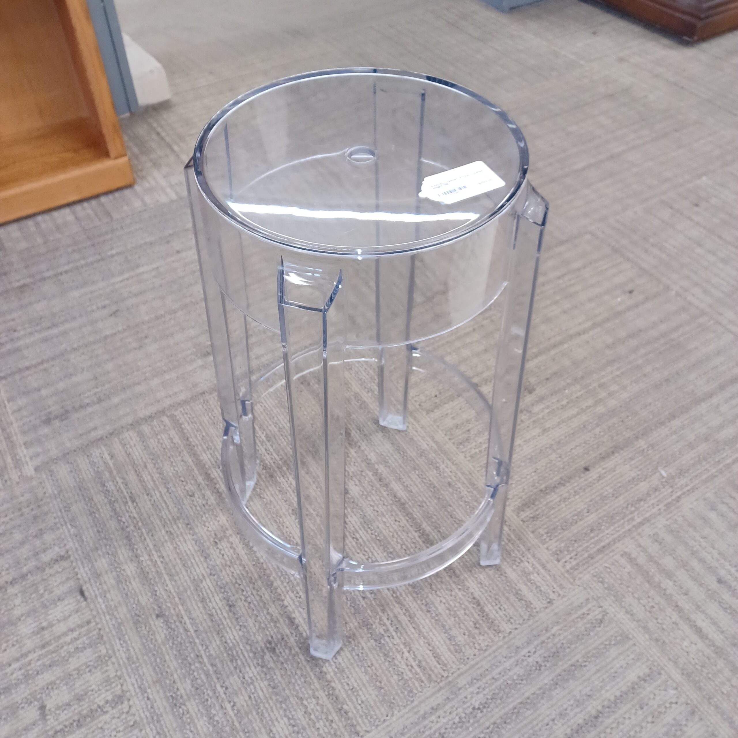 kartell ghost stool counter height