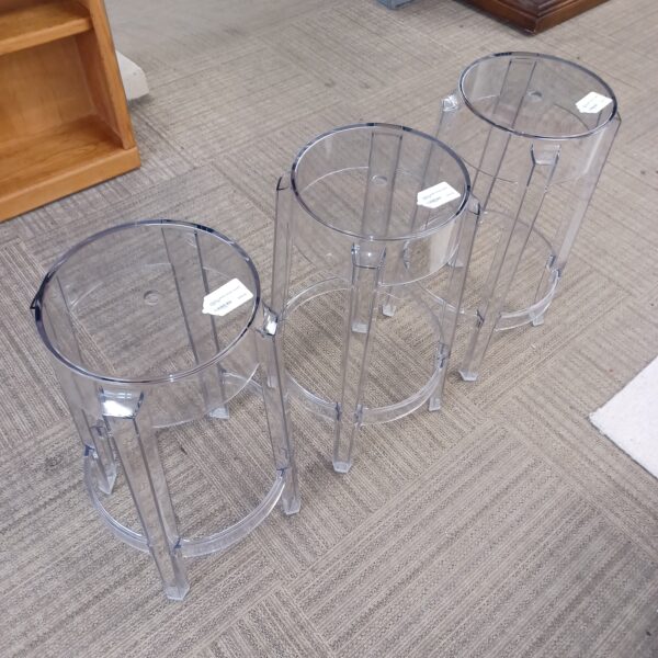 kartell ghost stool counter height