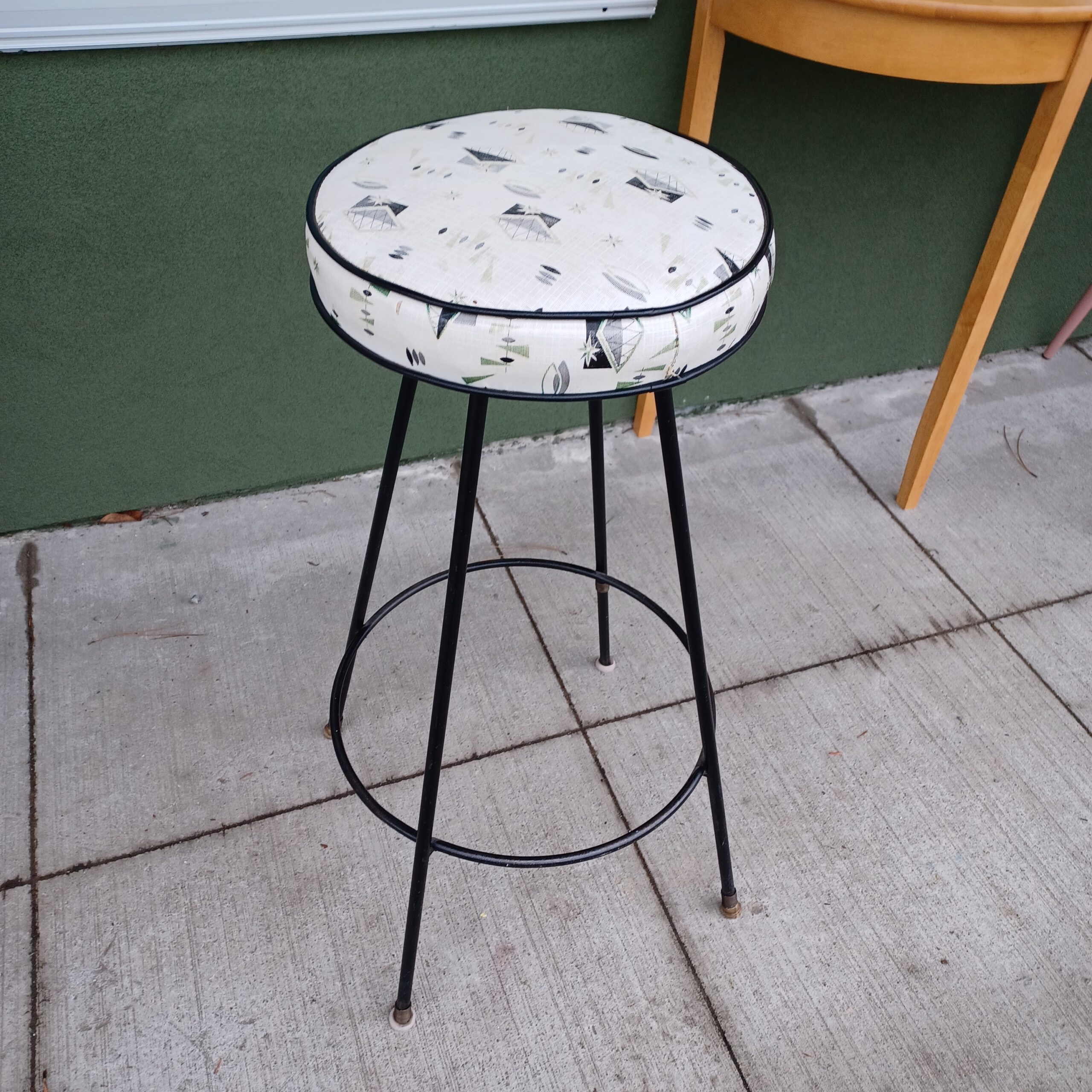 atomic age barstool