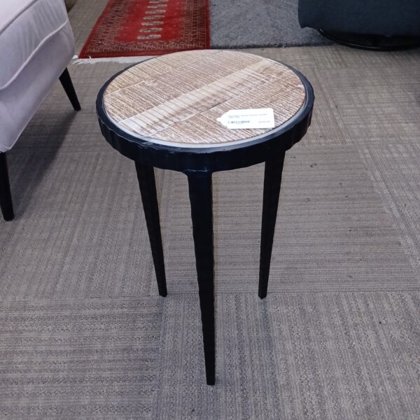 pottery barn grant accent table