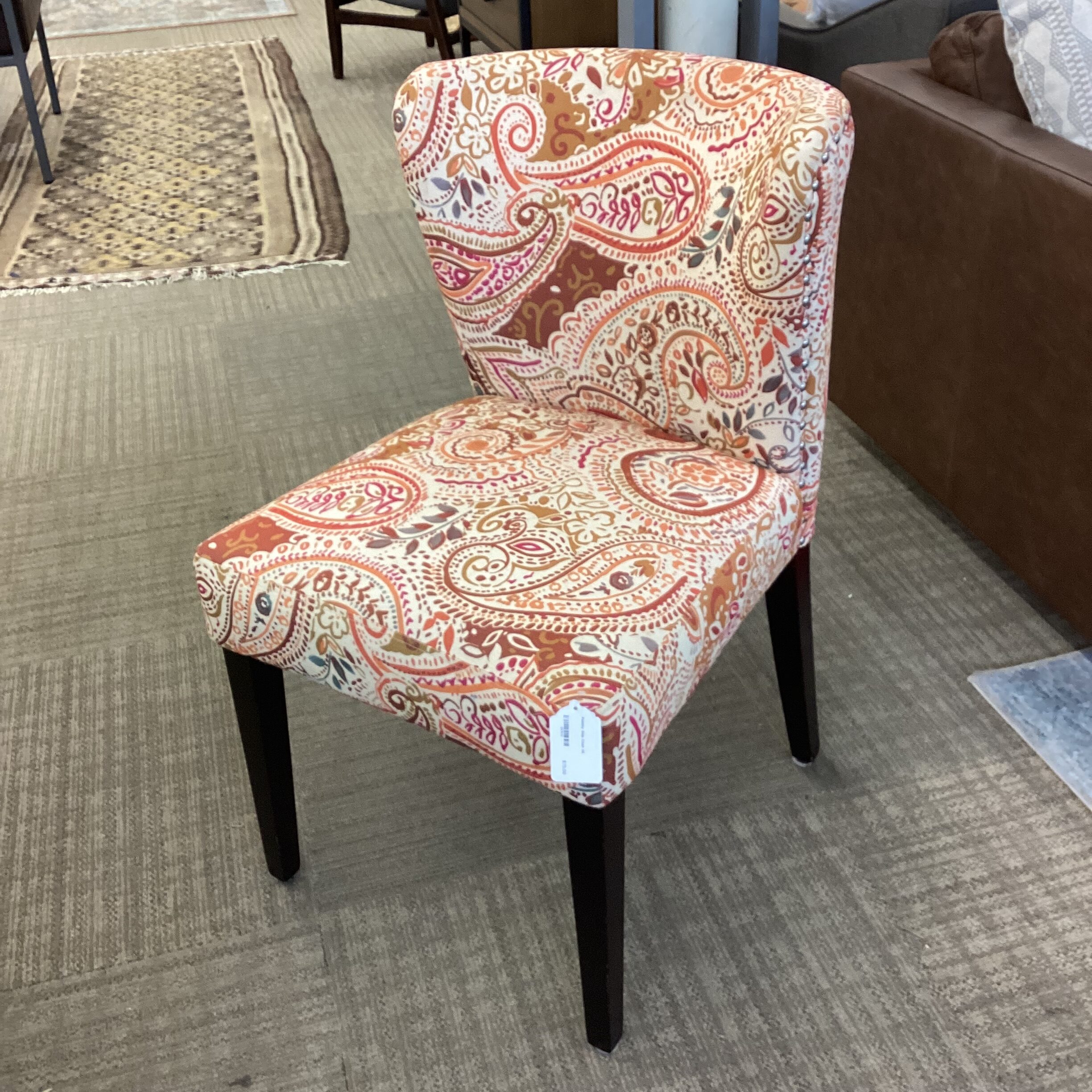 paisley side chair