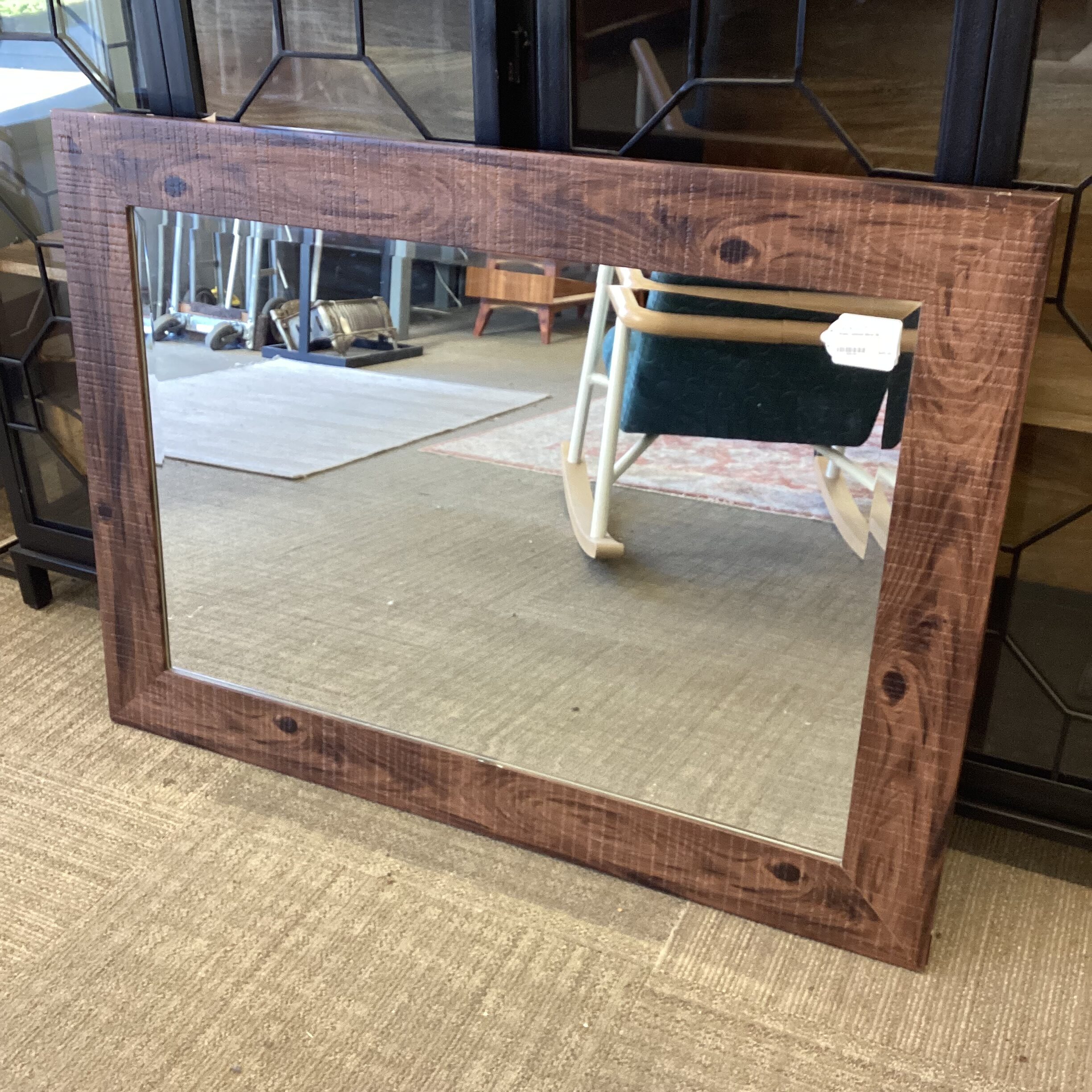 wood laminate mirror