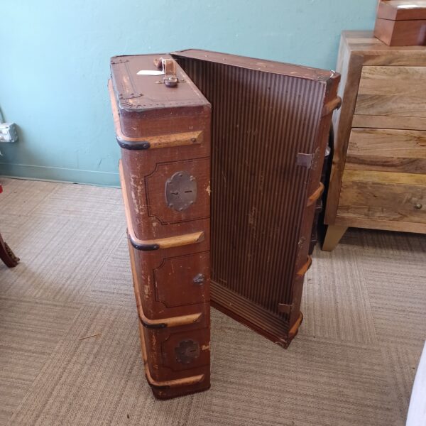 classic antique suitcase trunk