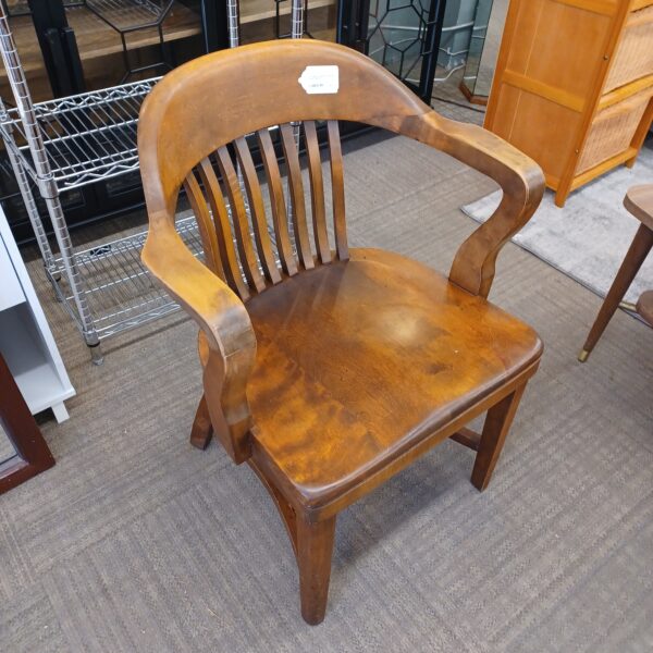 vintage headley seattle wood office chair