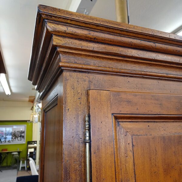 hardwood raised panel armoire