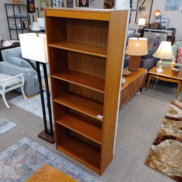 tall danish teak bookcase