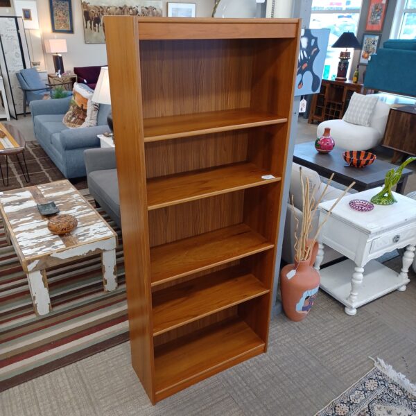 tall danish teak bookcase