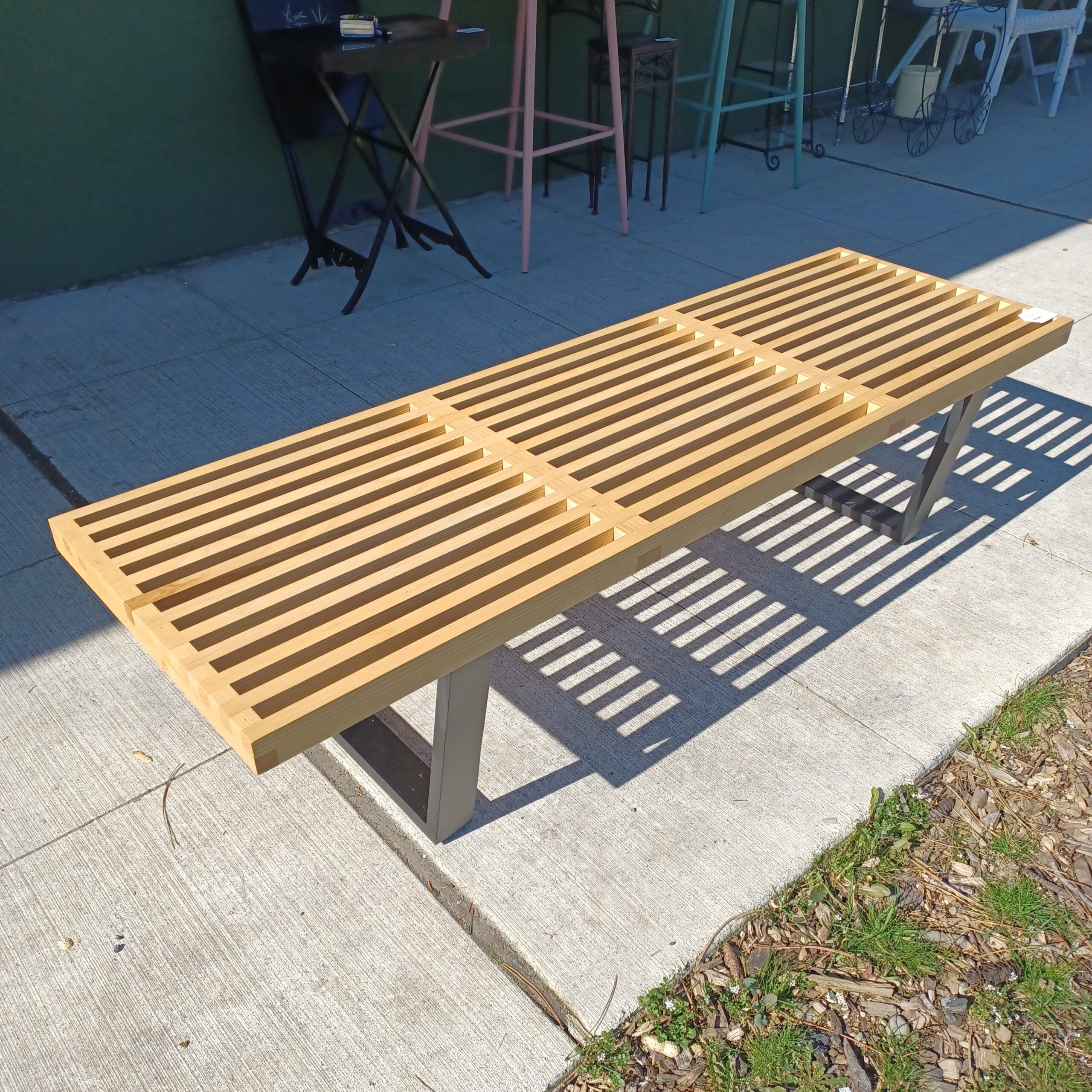 george nelson style bench /coffee table